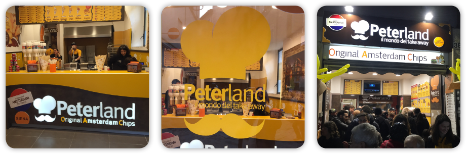 about peterland il mondo del take away